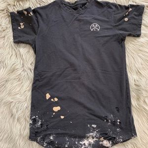 Civil thrashed drop tee shirt